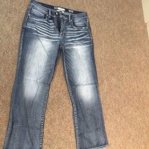 Seth bke straight leg fade wash men’s jeans